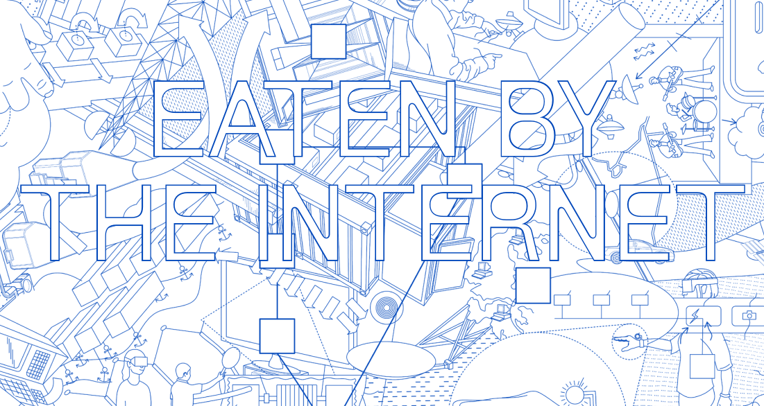 Artwork from Eaten by the Internet
